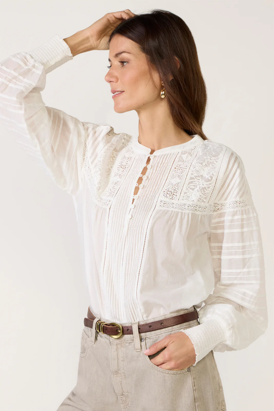 Adore You Embroidered Blouse - Image 5