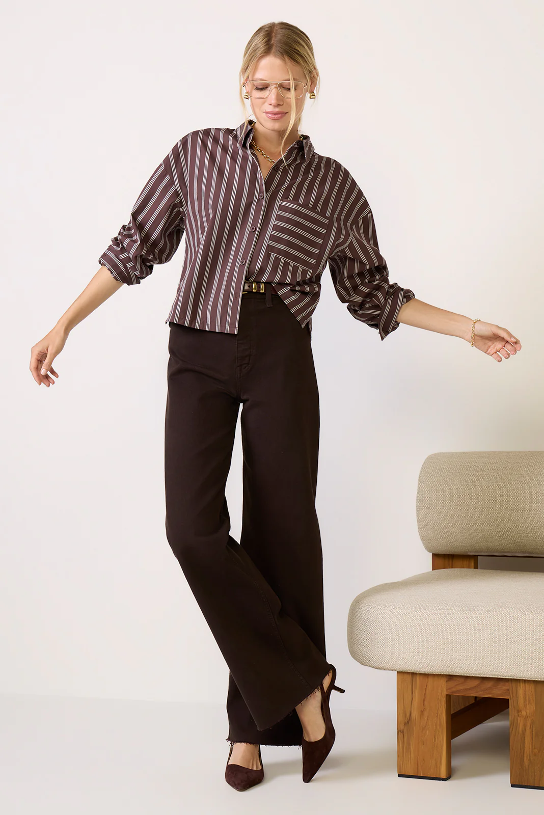 Aiden Crop Shirt - Image 5