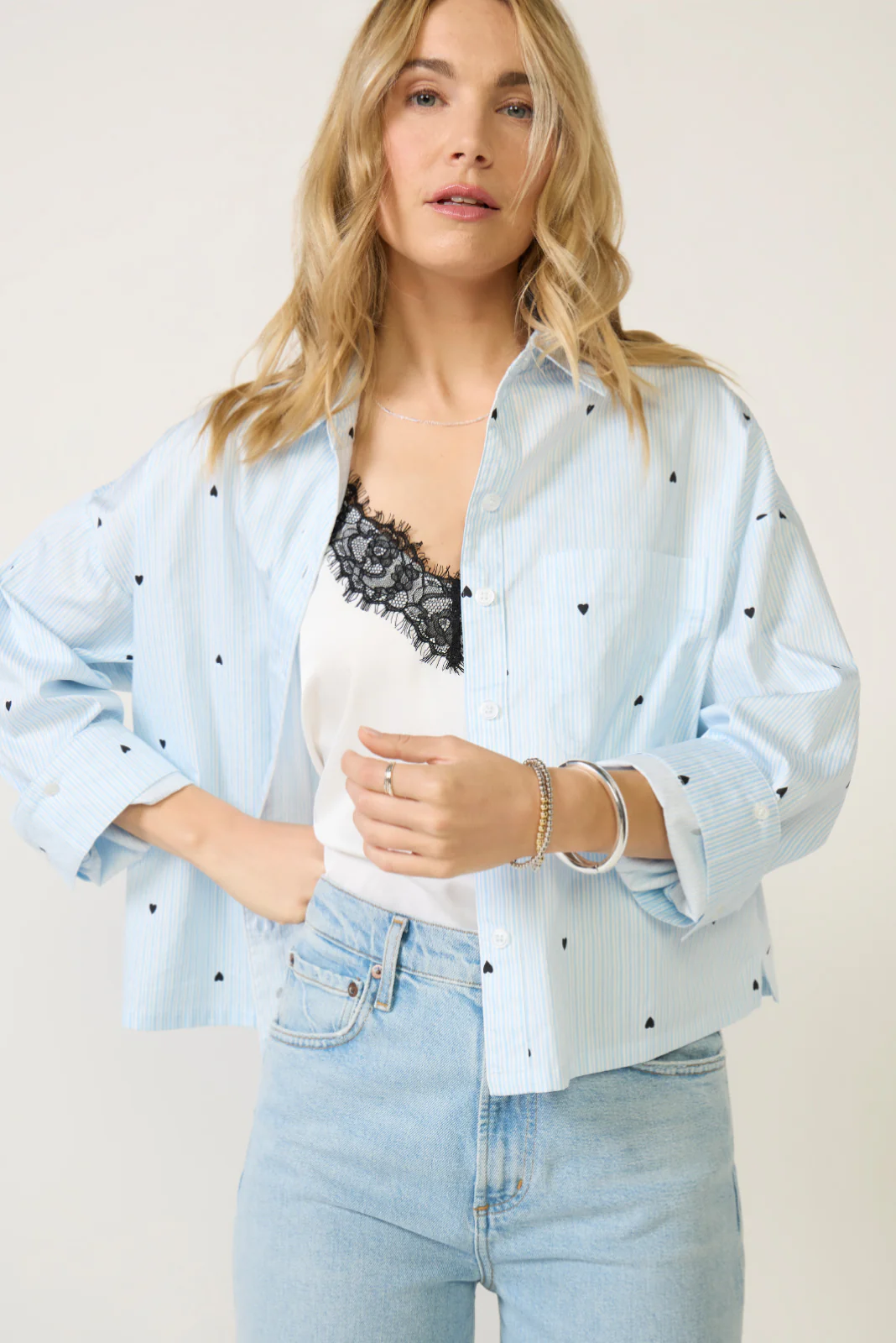 Aiden Printed Heart Shirt