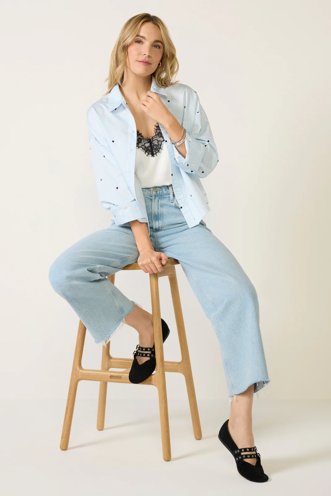 Aiden Printed Heart Shirt - Image 2