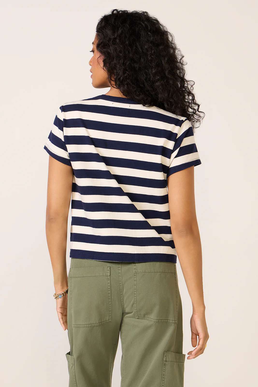 Anais Stripe Tee - Image 4