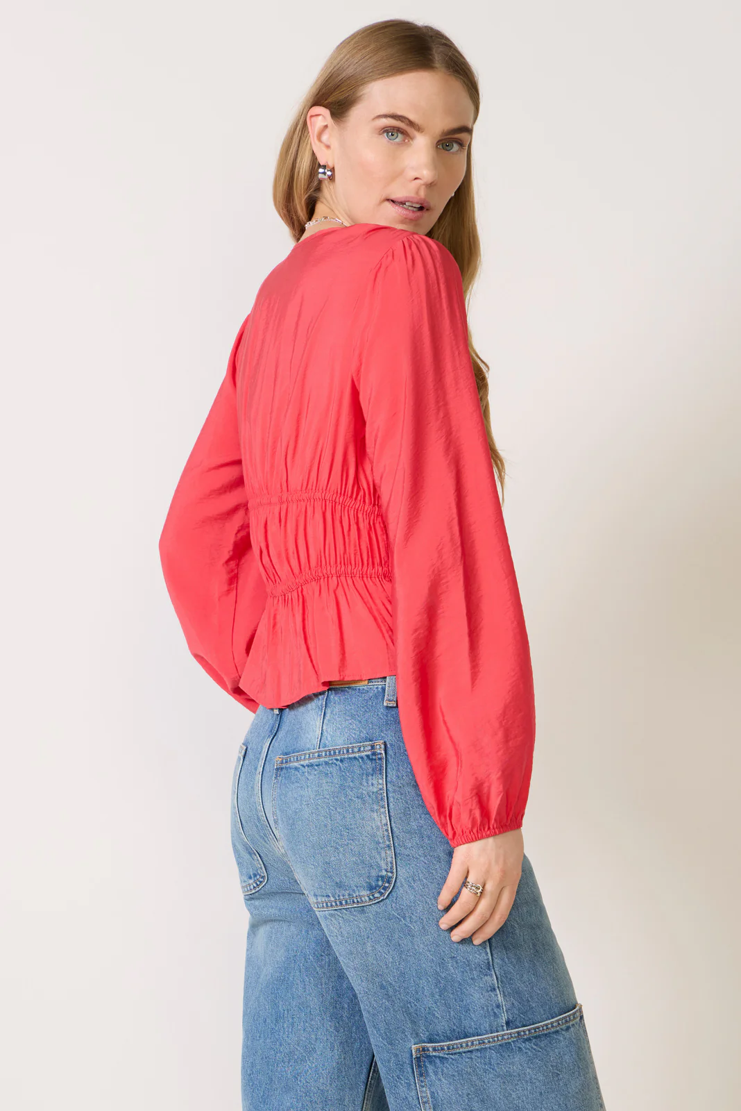 Ariana Tie Front Blouse - Image 4