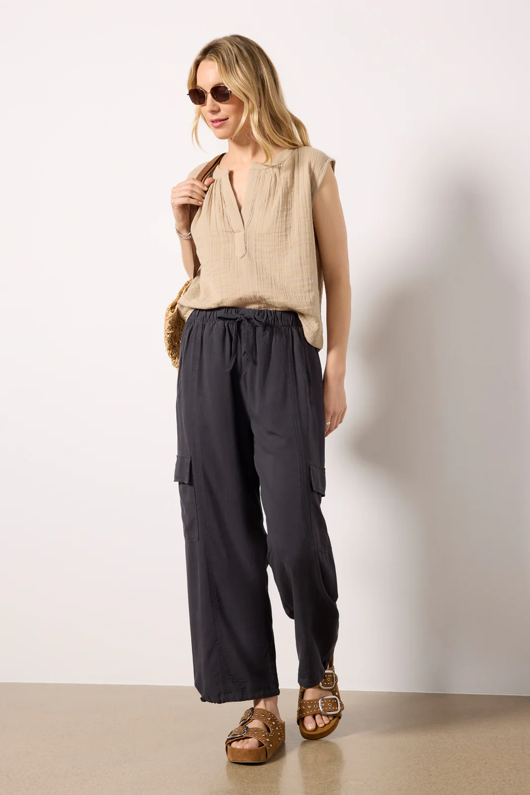 Callie V Neck Airy Top