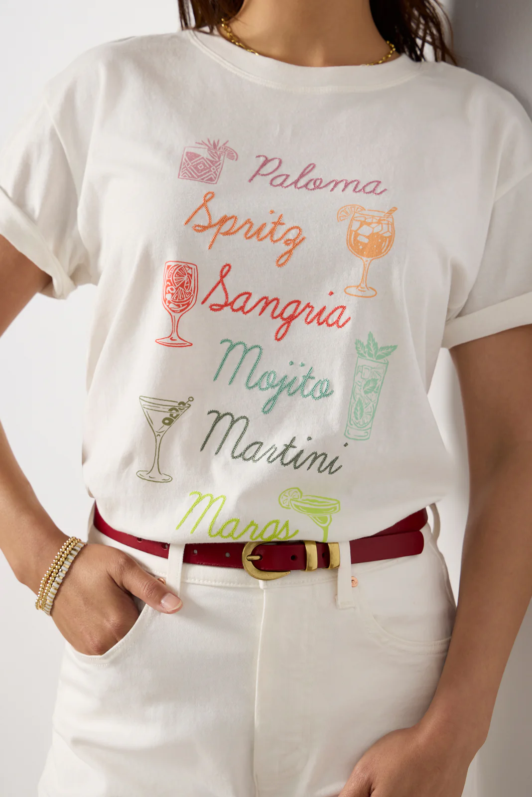 Cocktails Relaxed Tee