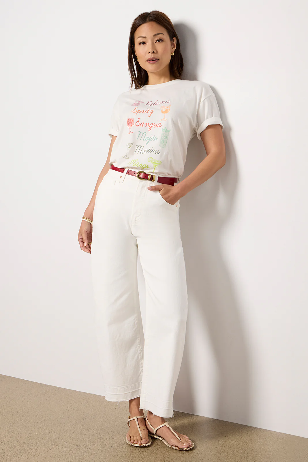 Cocktails Relaxed Tee - Image 2