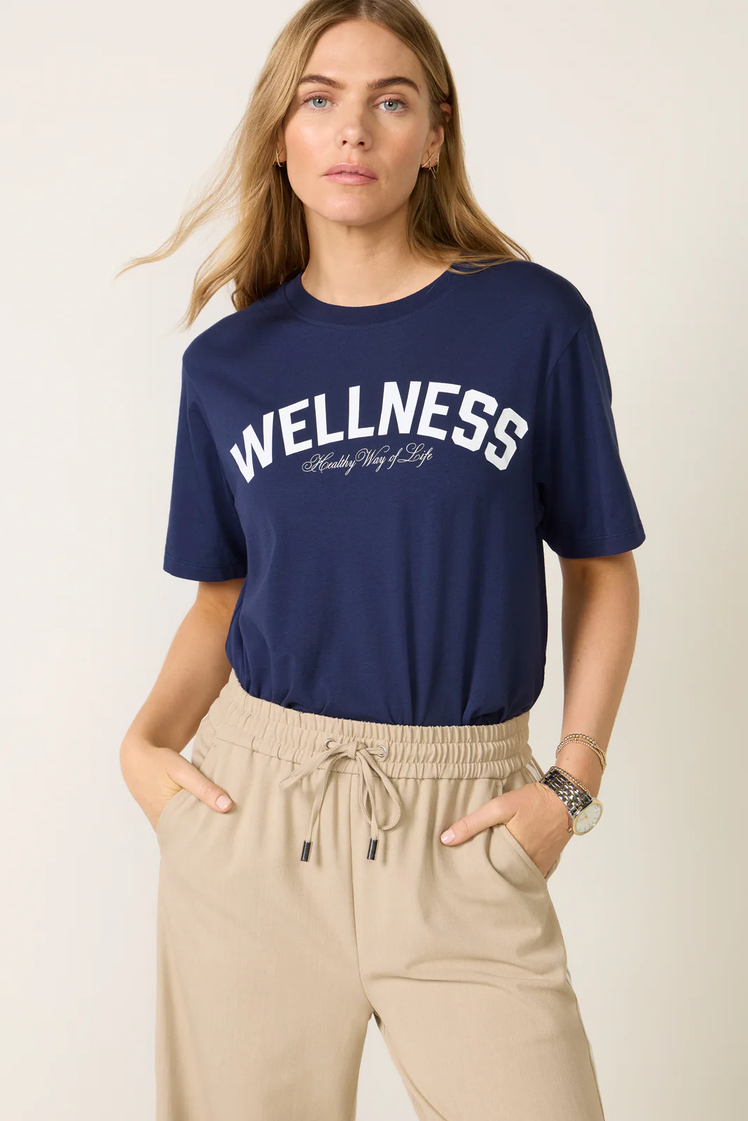 Crew Neck Graphic Tee