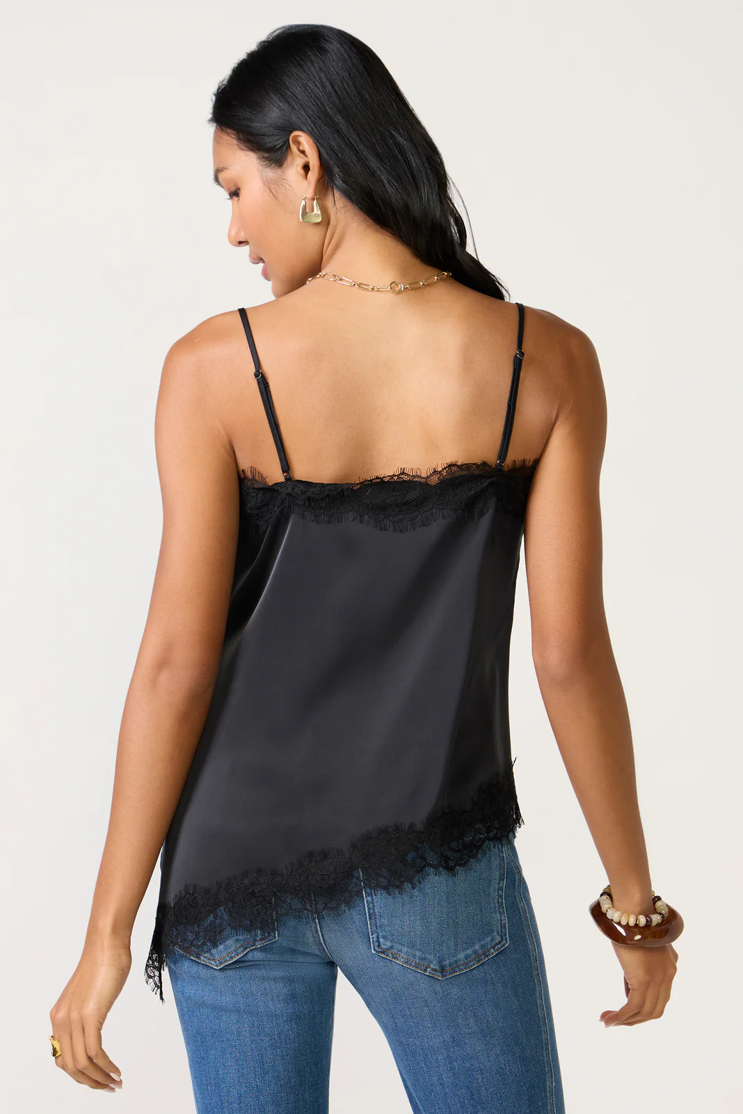Dawn Asymmetrical Lace Cami - Image 4