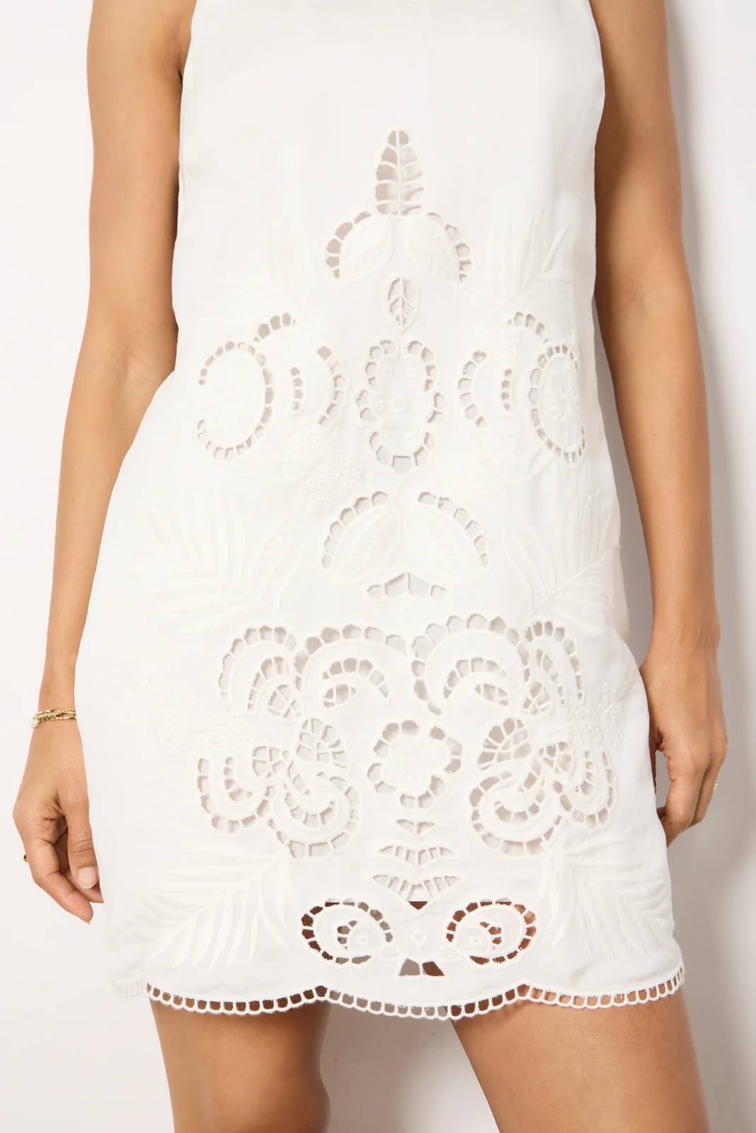 Embroidered Blooms Dress - Image 3
