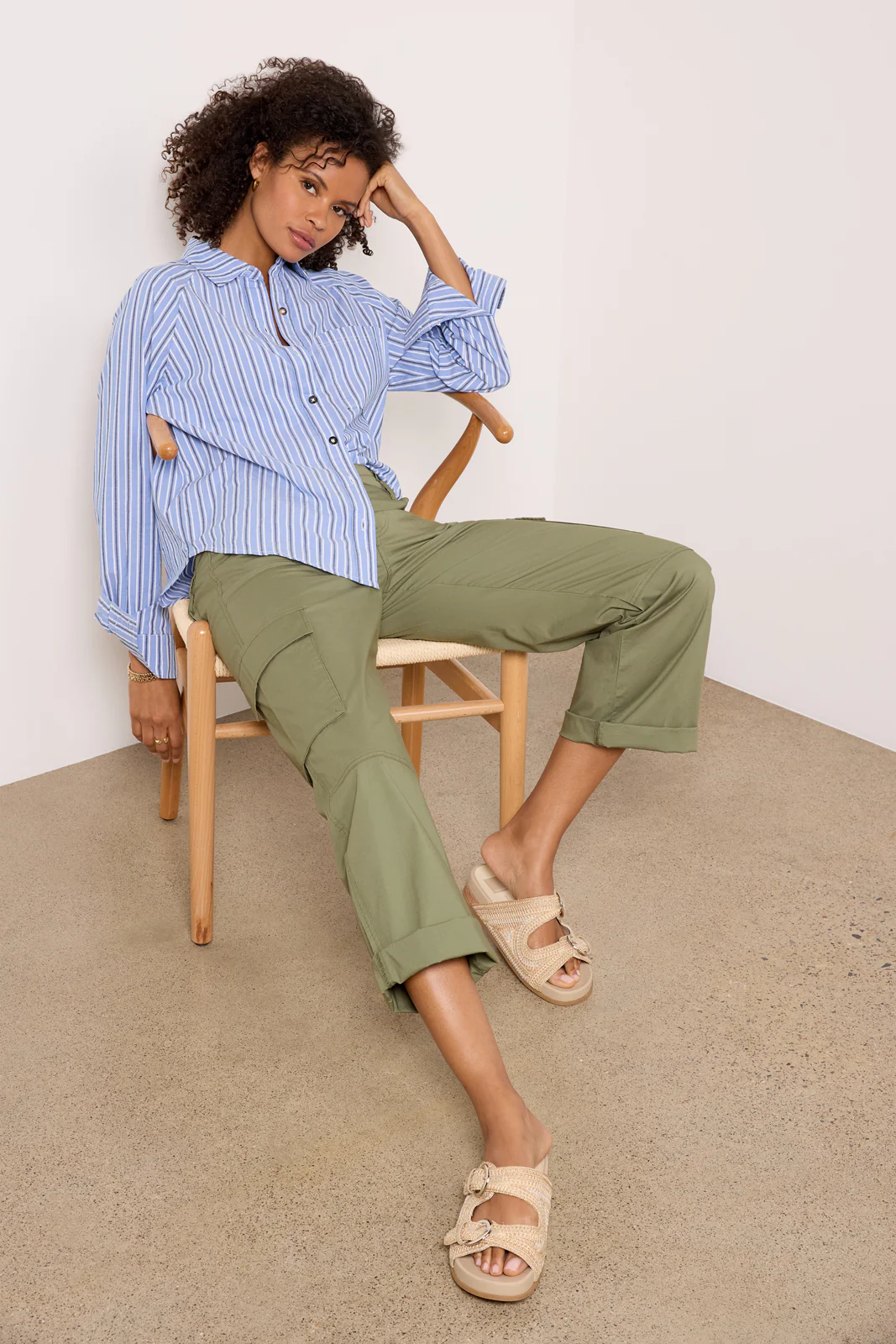 Everly Stripe Shirt - Image 3