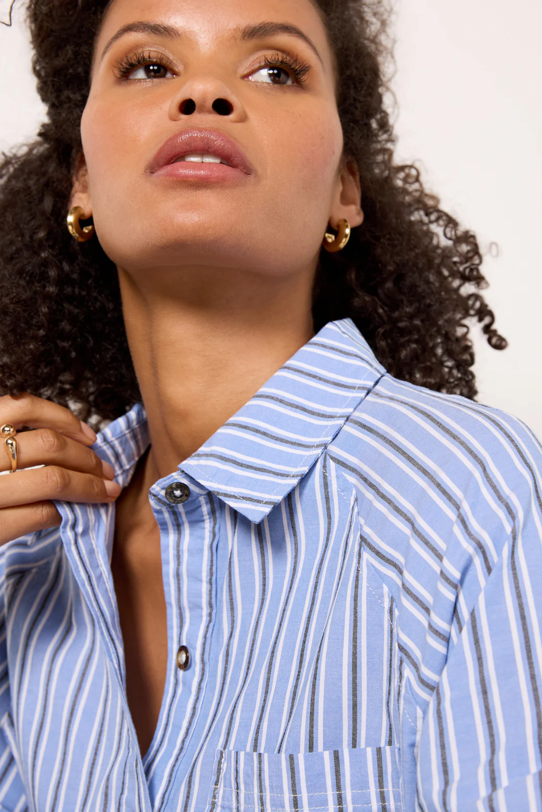 Everly Stripe Shirt - Image 6