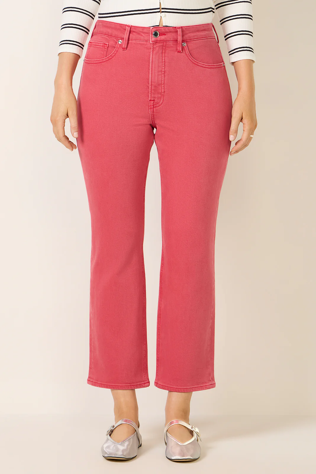 Good Icon Crop Bootcut Jean - Image 5