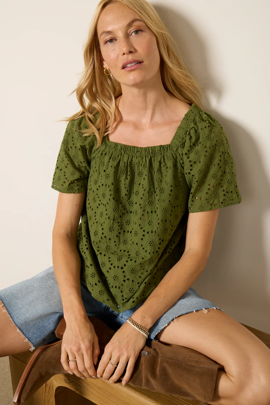 Hadley Eyelet Top - Image 5