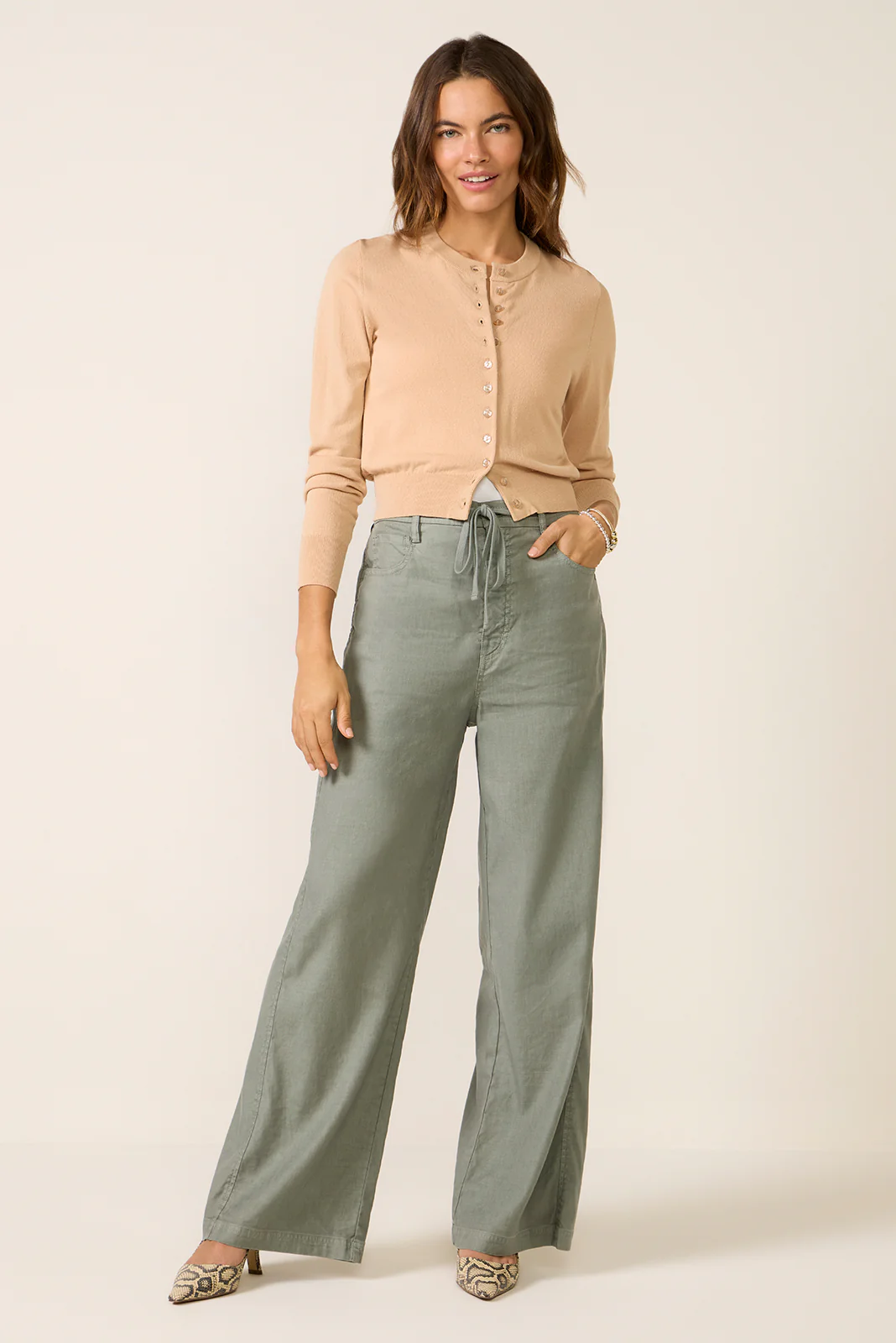 Harlow Button Down Cardigan - Image 2