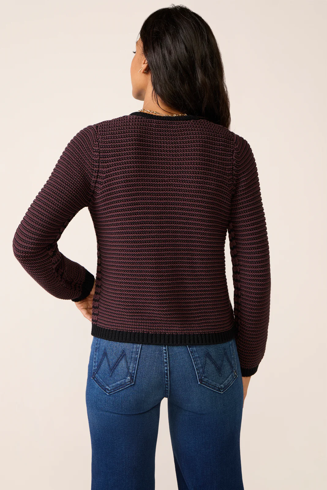Kaden Crew Neck Cardigan - Image 4