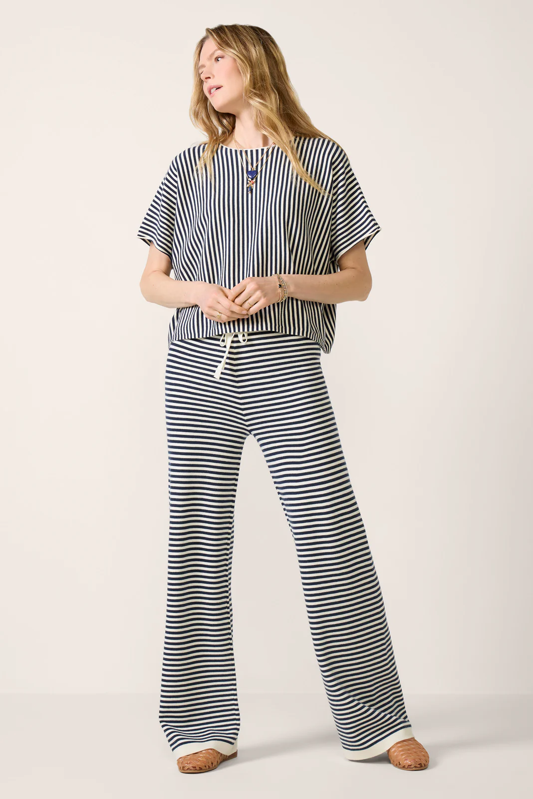 Krista Stripe Sweater Pant