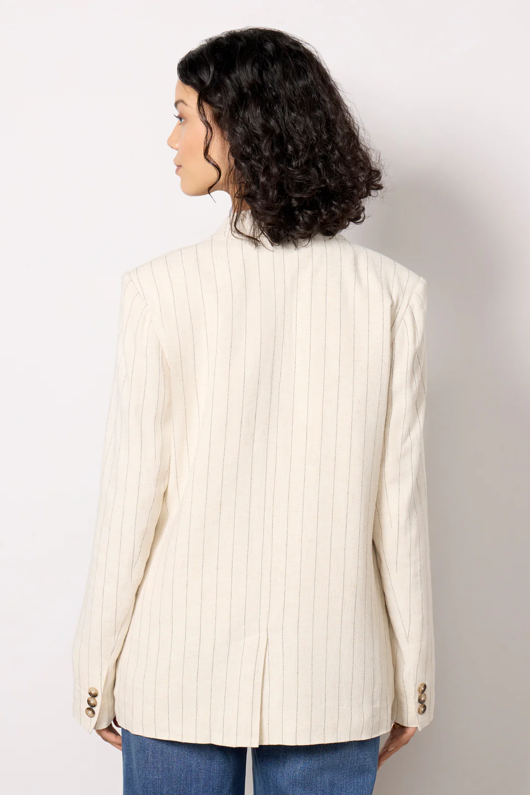 Livingston Pinstripe Blazer - Image 4