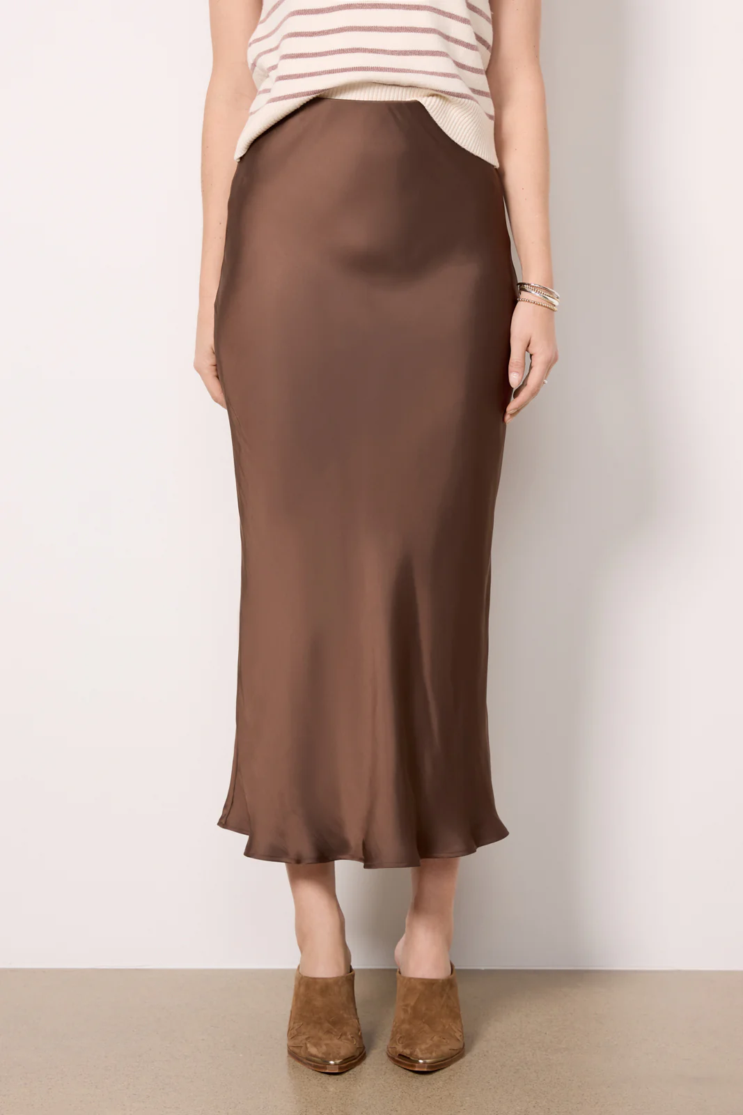 Maddie Satin Skirt - Image 5