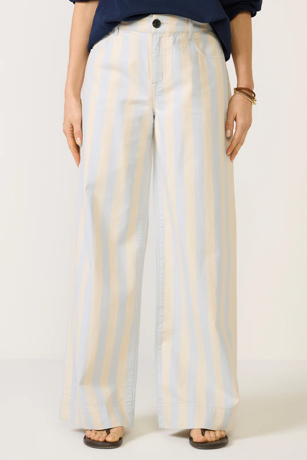 Maker Wide Leg Stripe Pant - Image 5