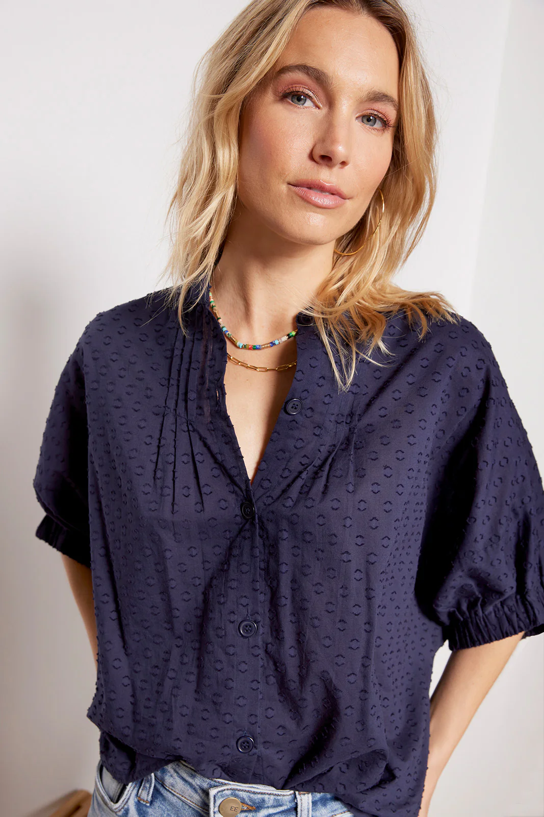 Mandarin Collar Top - Image 3