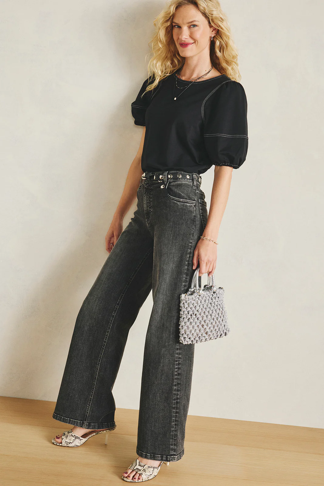 Memphis Contrast Stitch Top - Image 6