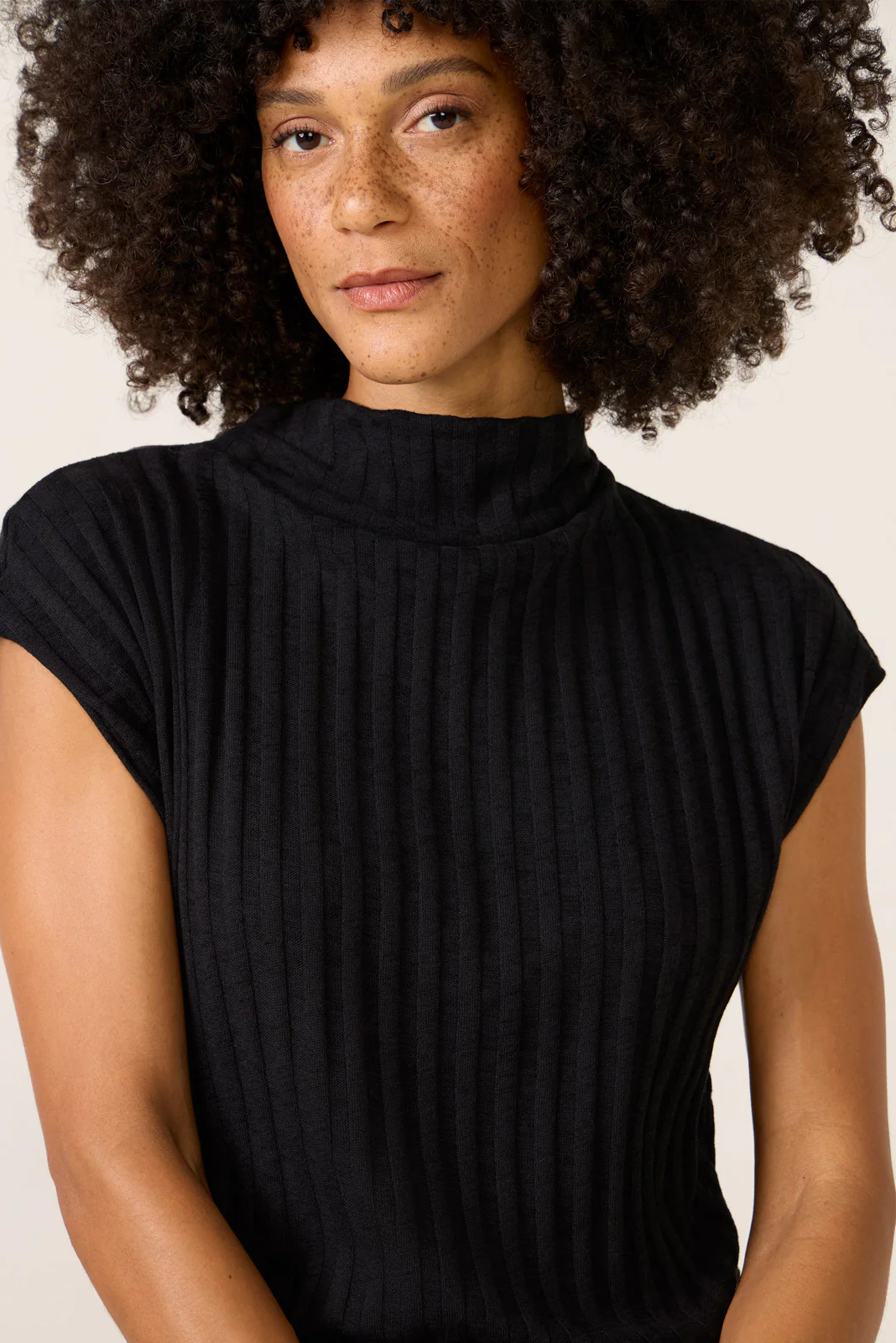 Nara Mock Neck Top - Image 2