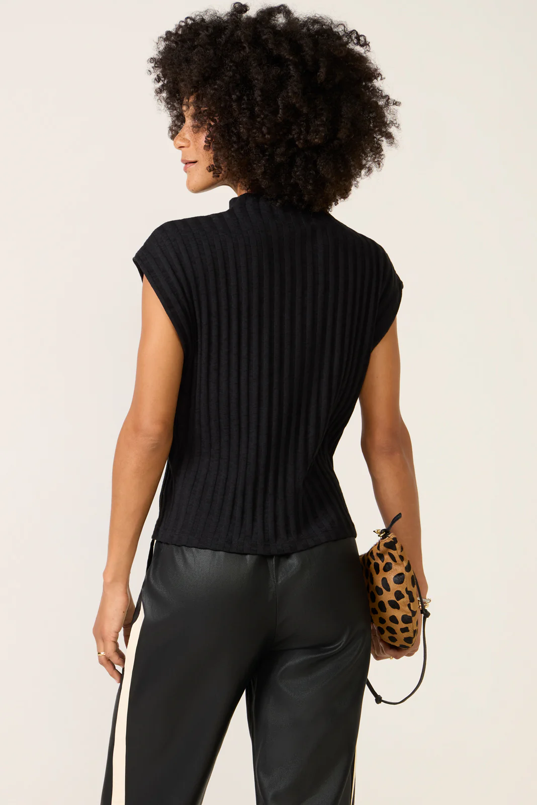 Nara Mock Neck Top - Image 4