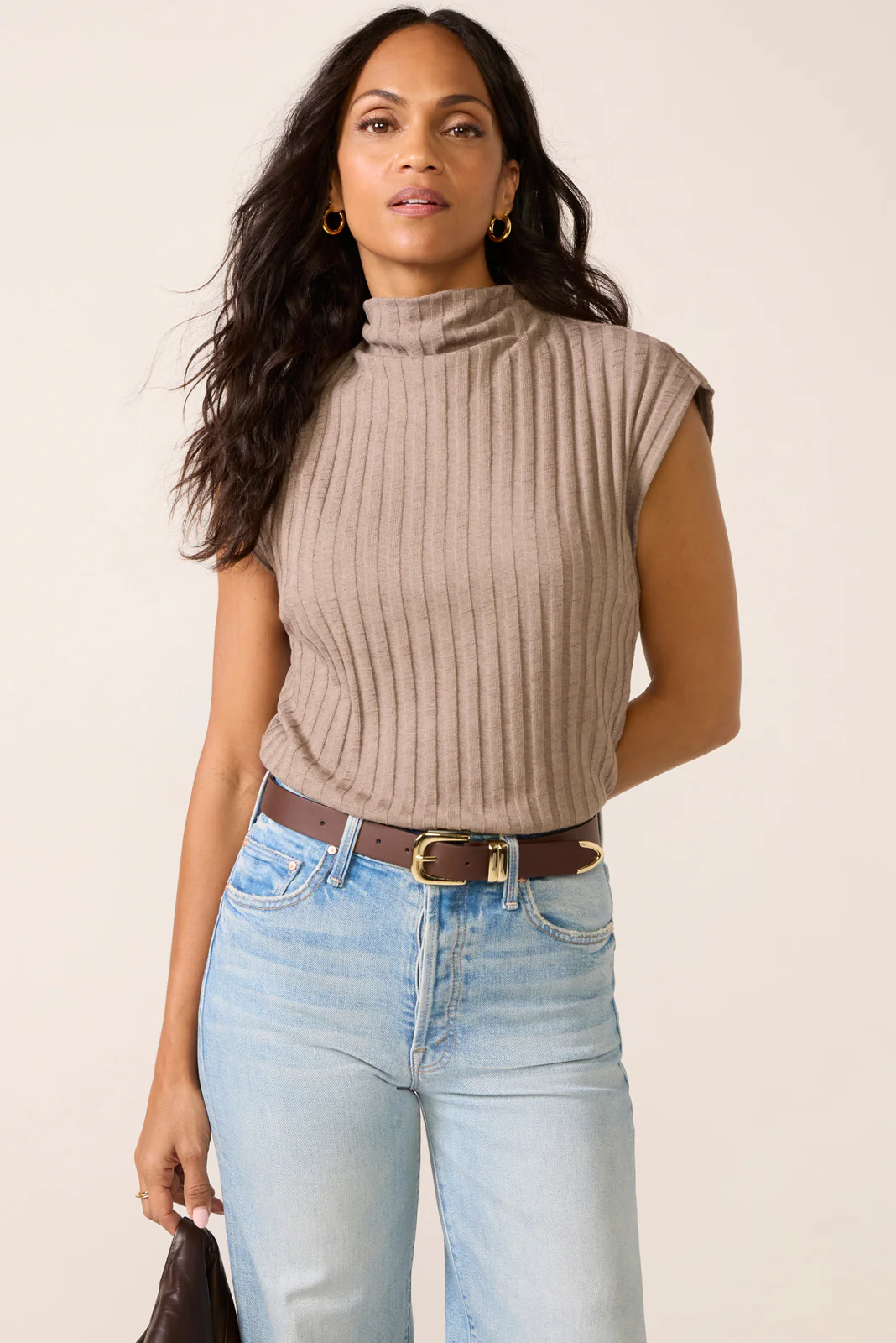 Nara Mock Neck Top - Image 2