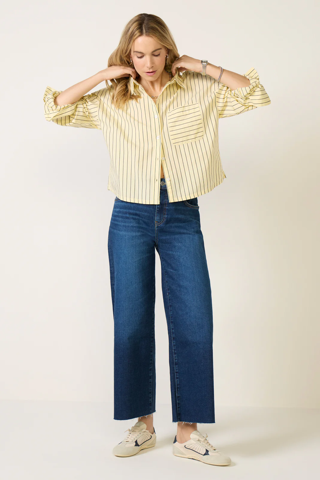 Saige Wide Leg Crop