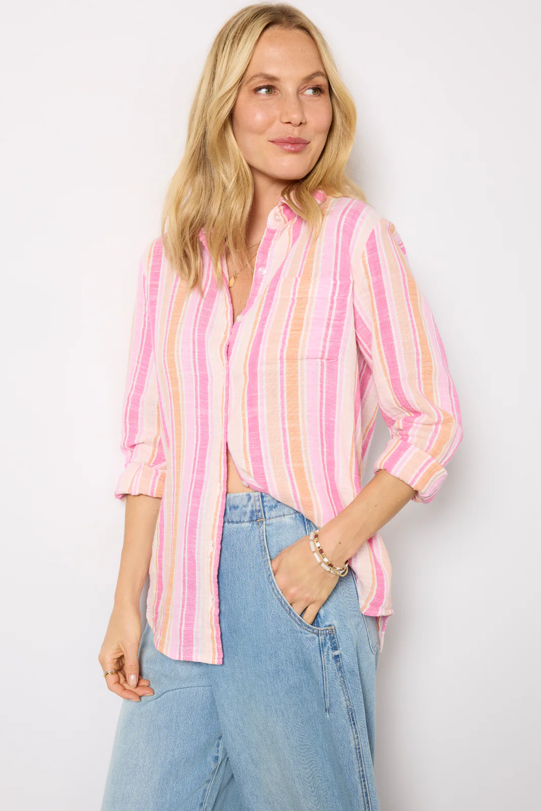 Saturdays Stripe Shirt - Image 3