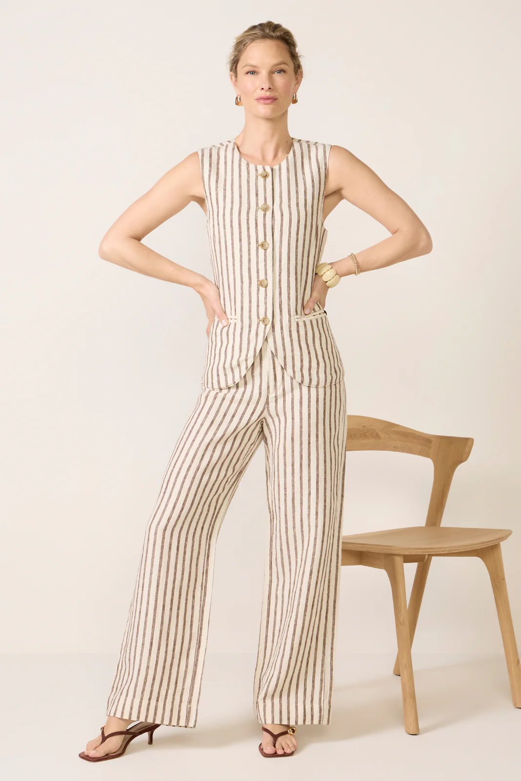 Sunstrider Linen Vest - Image 2