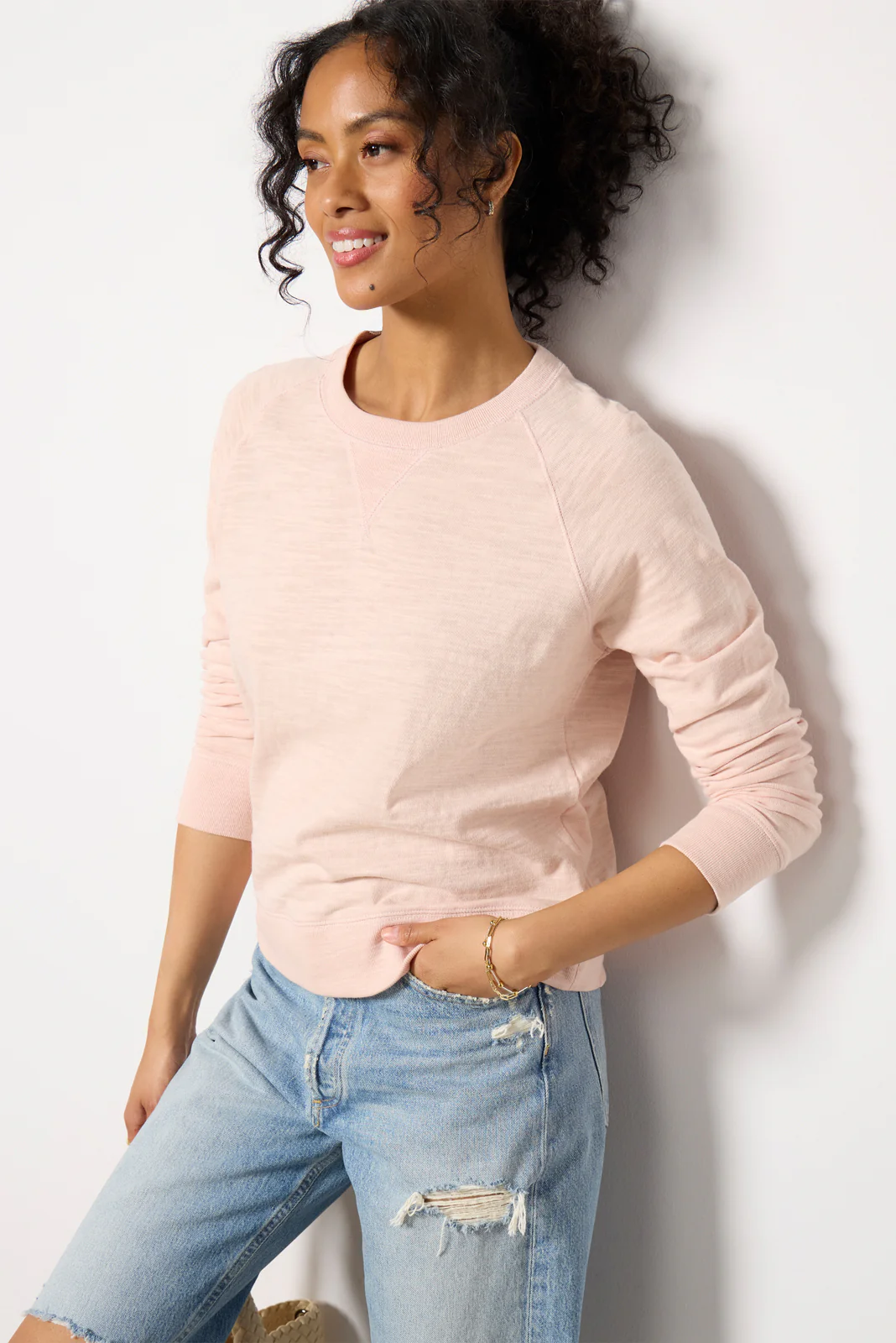 Sunwashed Slub Crewneck - Image 5